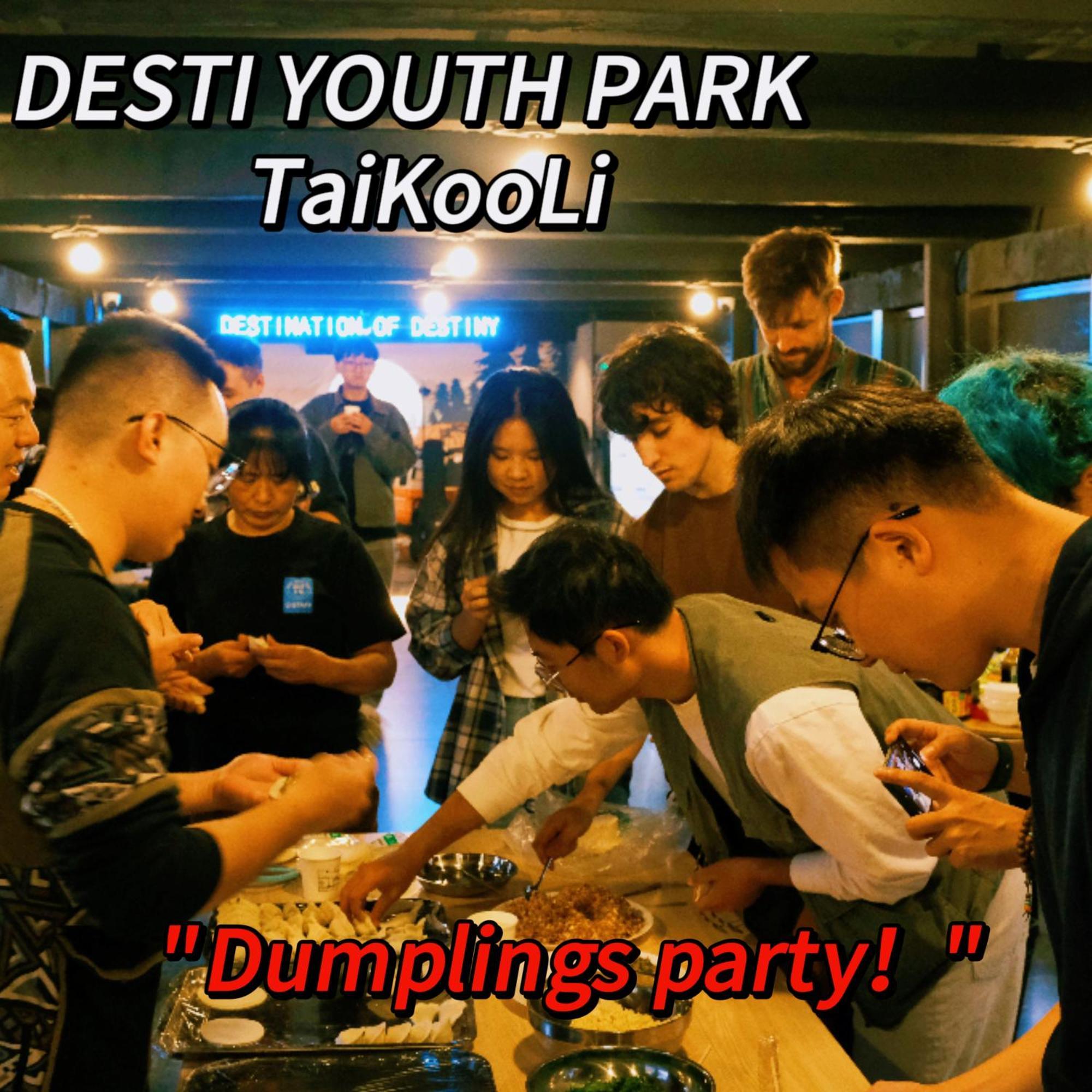 Chengdu Desti Youth Park Hostel Taikooli Eksteriør billede