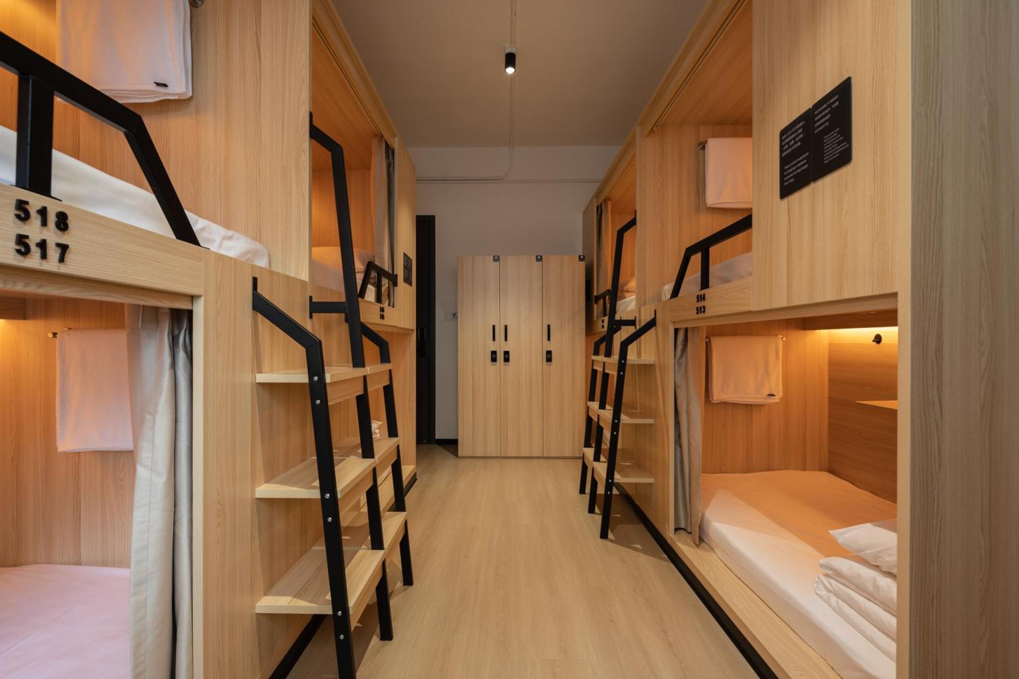 Chengdu Desti Youth Park Hostel Taikooli Eksteriør billede