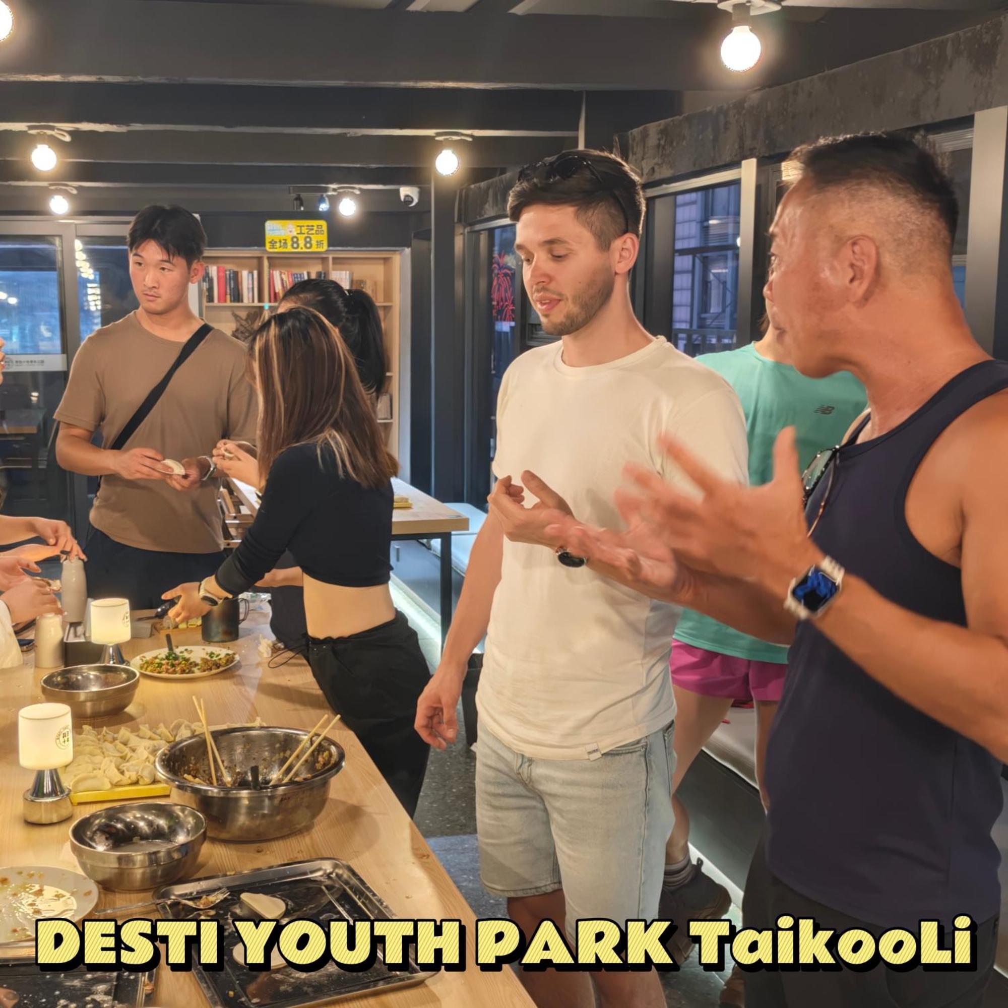 Chengdu Desti Youth Park Hostel Taikooli Eksteriør billede
